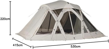 Snow Peak 65th Anniversary Living Shell Pro. Ivory Inner Room Set TP-653-IV